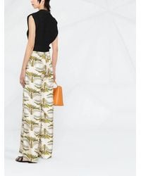 Ferragamo - Ferragamo Without Sleeves Round-Neck - Lyst