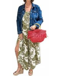 Q2 - Skinny Western Denim Jacket - Lyst