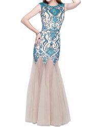 Primavera - Open Back Elegant Evening Gown - Lyst