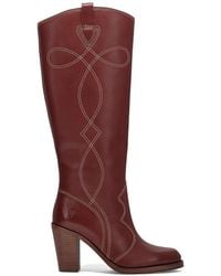 Frye - Corinne Tall Leather Boot - Lyst