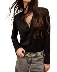 Ba&sh - Itsey Long Sleeve Shirt - Lyst