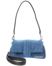 Jacquemus - Le Petit Bambimou Denim & Leather Shoulder Bag - Lyst