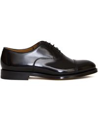Doucal's - Cap Toe Blake Stitch Leather Brogues - Lyst