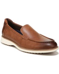 Dr. Scholls - Synce Up Moc Faux Leather Round Toe Loafers - Lyst