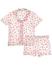 Rene Rofe - Rene Rofe 2Pc Happy Days Lace Trim Pajama Short - Lyst