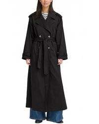 Ichi - Belted Trench Coat - Lyst