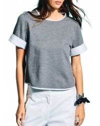 WE-AR4 - The Marina Knit Top - Lyst