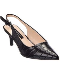 French Connection - Quinn Croco Pump - Lyst