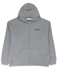 Sinclair - Heather Zip Up Essential Hoodie - Lyst