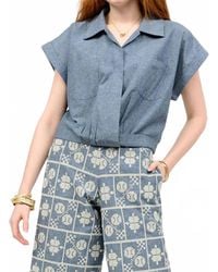 Ivy Jane - Wrap Waist Short Sleeve Top - Lyst