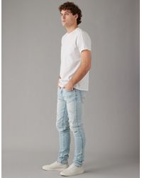American Eagle Outfitters - Ae Airflex+ Ultrasoft Patched Athletic Skinny Jean - Lyst