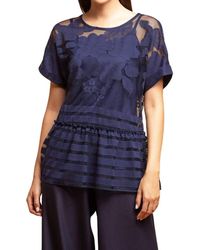 Eva Franco - Peplum Top - Lyst