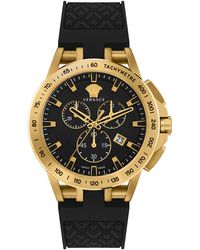Versace - Sport Tech 45mm Quartz Watch - Lyst