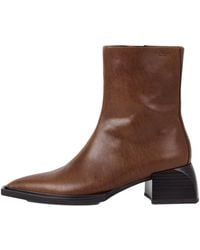 Vagabond Shoemakers - Vivan Leather Bootie Mud 5453-001-19 - Lyst