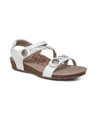 Aetrex - Jillian Braided Sandal - Lyst