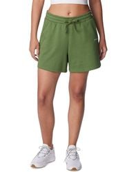 Columbia - Trek French Terry Shorts Canteen Mid-Rise Drawstring Fts605 - Lyst