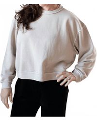 NSF - Kenya Oversize French Terry Crew Sweatshirt - Lyst