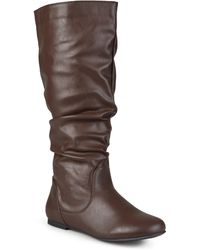 Journee Collection - Collection Wide Calf Jayne Boot - Lyst