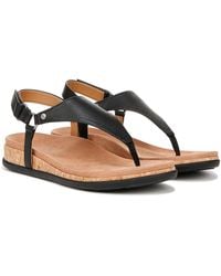 Vionic - Kirra Ii I8691L2001 Sandals Leather Toe Post Thong Rhs9251 - Lyst
