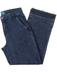 Jag Jeans - Sophia Dark Wash High Rise Wide Leg Jeans - Lyst