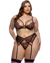 Roma Costume - Cherry Delight Babydoll 3Pc Set - Lyst