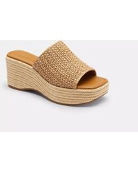 COACH - Phoebe Platform Sandal - Lyst