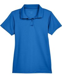 Harriton - Polyester Jersey Polo - Lyst