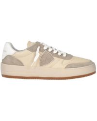 Philippe Model - Nice Low Milk Sneakers - Lyst