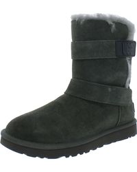 UGG - Bailey Graphic Suede Pull On Ankle Boots - Lyst