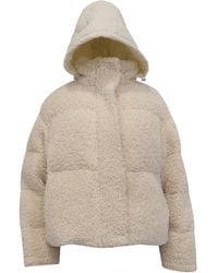Maje - Groom Hooded Teddy Jacket - Lyst