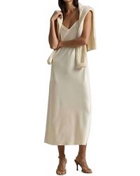 Polo Ralph Lauren - Satin Midi Slip Dress - Lyst