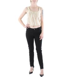 Lucy Paris - Cropped Knit Tank Top - Lyst