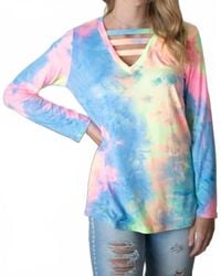 Shirley Stone - Tie Dye Strappy Top - Lyst