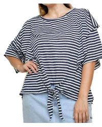 Umgee - Striped Layered Top - Lyst