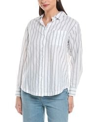 Michael Stars - Beau Oversized Button Shirt - Lyst