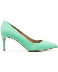 Ferragamo - Ferragamo Ilary 70 Suede Pumps - Lyst