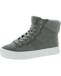 Marc Fisher - Dapyr Faux Suede High Top Casual And Fashion Sneakers - Lyst