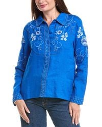 Johnny Was - Western Linen Jacket - Lyst