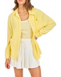 Sadie & Sage - Sugarloaf Button Up Shirt - Lyst