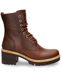 Panama Jack - Padma B13 Bark Waterproof Leather Combat Boots - Lyst