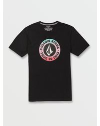 Camiseta/Camisa Deportivas para Hombre Volcom T-Shirt FA Clemens Behr Short Sleeve 
