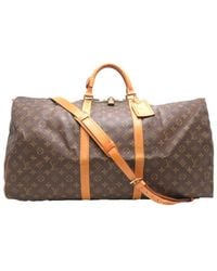 Louis Vuitton - Keepall Bandoulière 60 Canvas Travel Bag (pre-owned) - Lyst