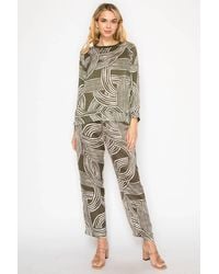 Joh - Nna Woven Print Pants - Lyst
