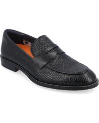 Thomas & Vine - Leather Slip-on Loafers - Lyst