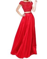 Sherri Hill - Two-Piece Set Prom Dress - Lyst