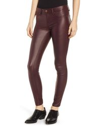 1822 Denim - Coated Skinny Ankle Stretch Jeans - Lyst