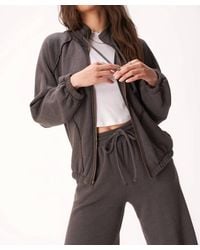 Project Social T - Go Get 'Em Zip Front Jacket - Lyst