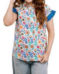 Layerz Clothing - Stevie Fiesta Top - Lyst