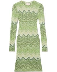MC2 Saint Barth - Fitted Mini Dress With Long Sleeves - Lyst