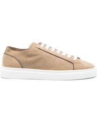 Doucal's - Monili Chain-Detail Suede Sneakers - Lyst